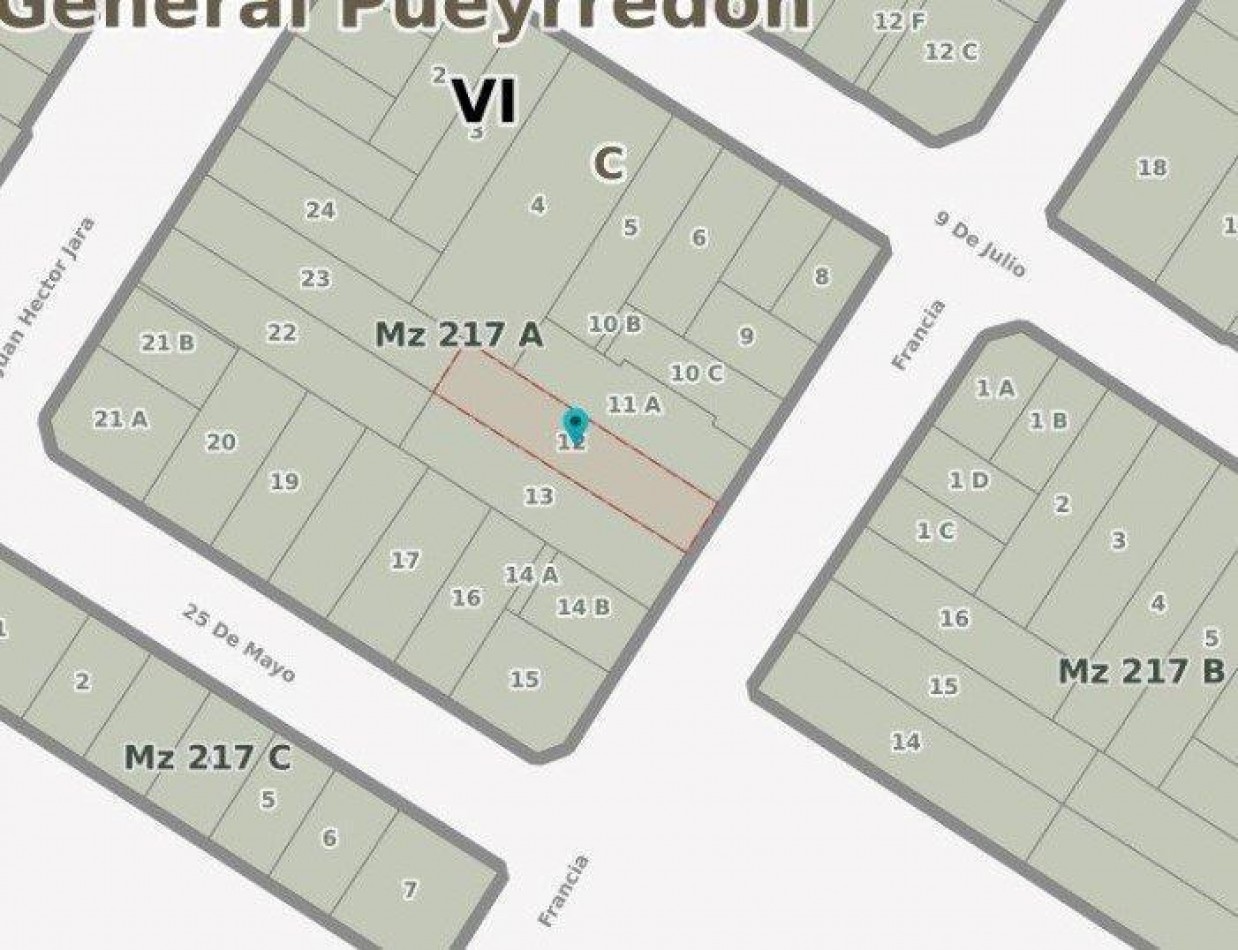 LOTE con PLANOS APROBADOS para 8 UNIDADES FERROAUTOMOTOR