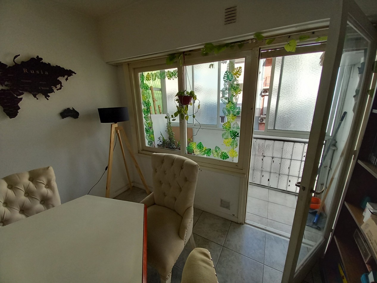 VENTA 2AMB AL FRENTE con BALCON CERRADO PASEO ALDREY 