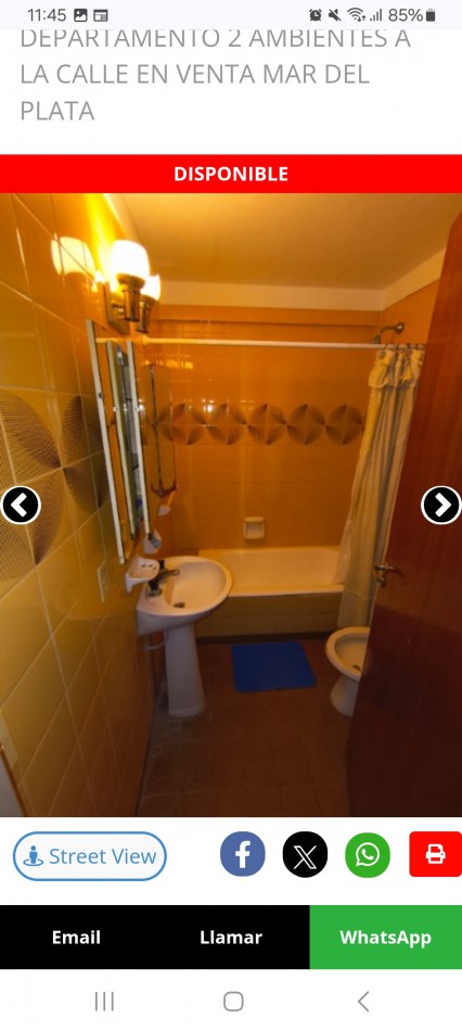 VENTA 2AMB BALCON FRANCES CENTRO