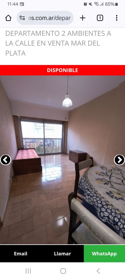 VENTA 2AMB BALCON FRANCES CENTRO