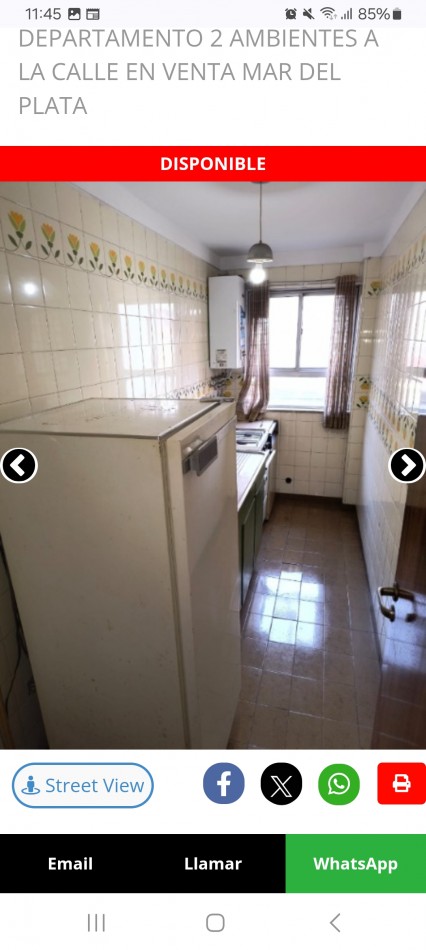VENTA 2AMB BALCON FRANCES CENTRO
