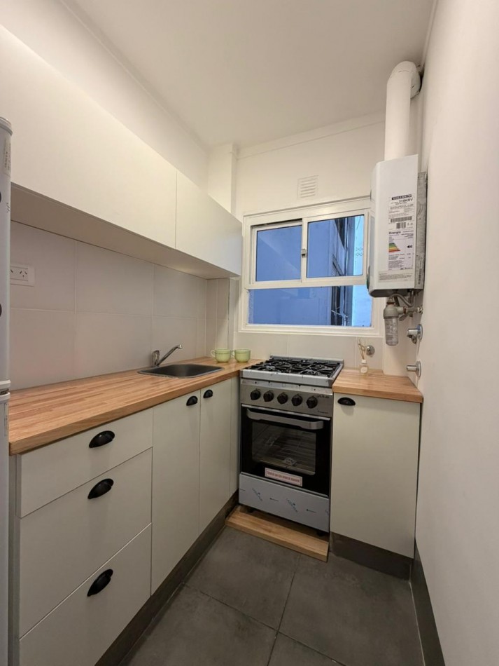 VENTA 1AMB RECICLADO CENTRO ARTEFACTO Y MUEBLES A ESTRENAR 