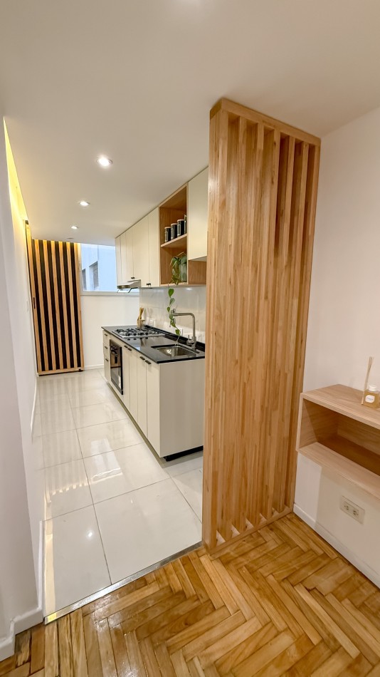 2AMB RECICLADO con DEPENDENCIA CENTRO ARTEFACTO Y MUEBLES A ESTRENAR 