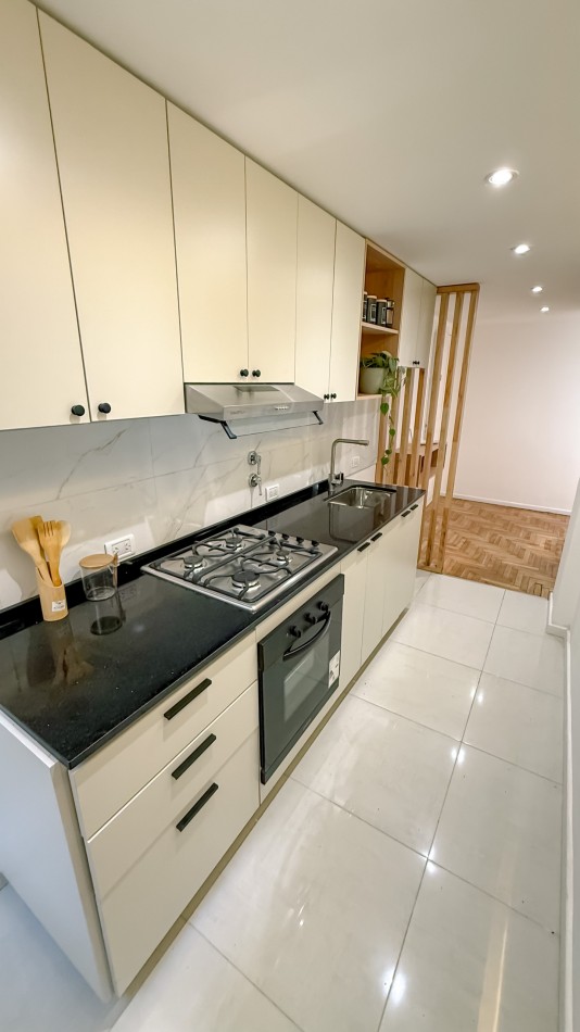 2AMB RECICLADO con DEPENDENCIA CENTRO ARTEFACTO Y MUEBLES A ESTRENAR 