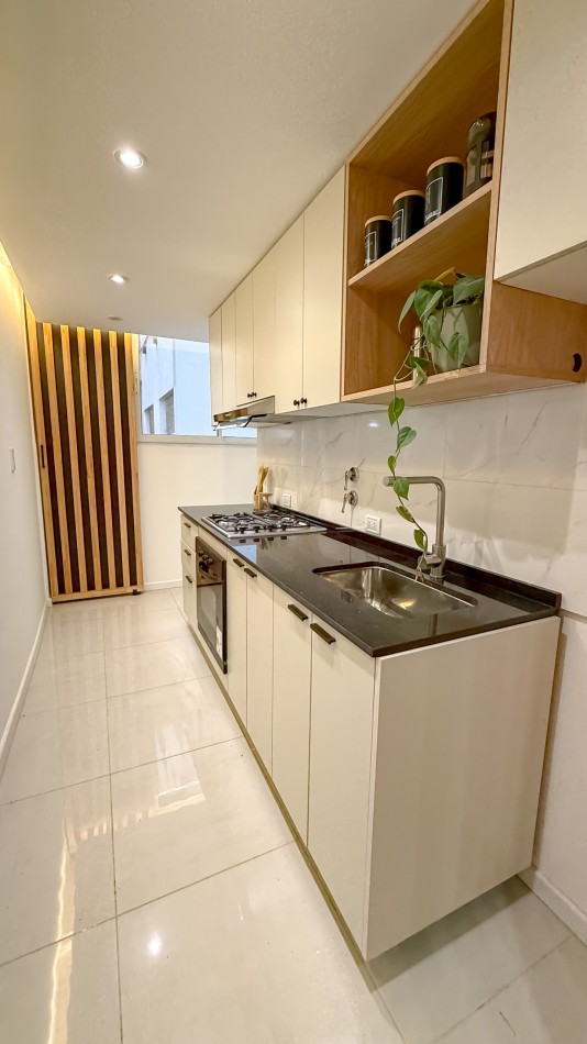 2AMB RECICLADO con DEPENDENCIA CENTRO ARTEFACTO Y MUEBLES A ESTRENAR 