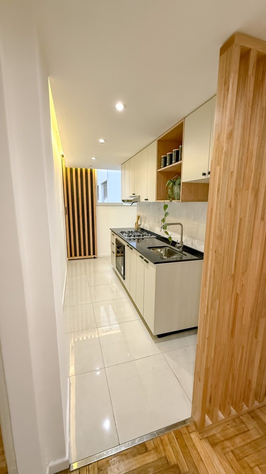 2AMB RECICLADO con DEPENDENCIA CENTRO ARTEFACTO Y MUEBLES A ESTRENAR 