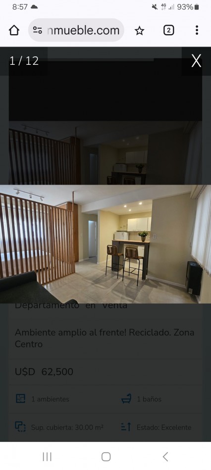 VENTA 1AMB RECICLADO CENTRO 