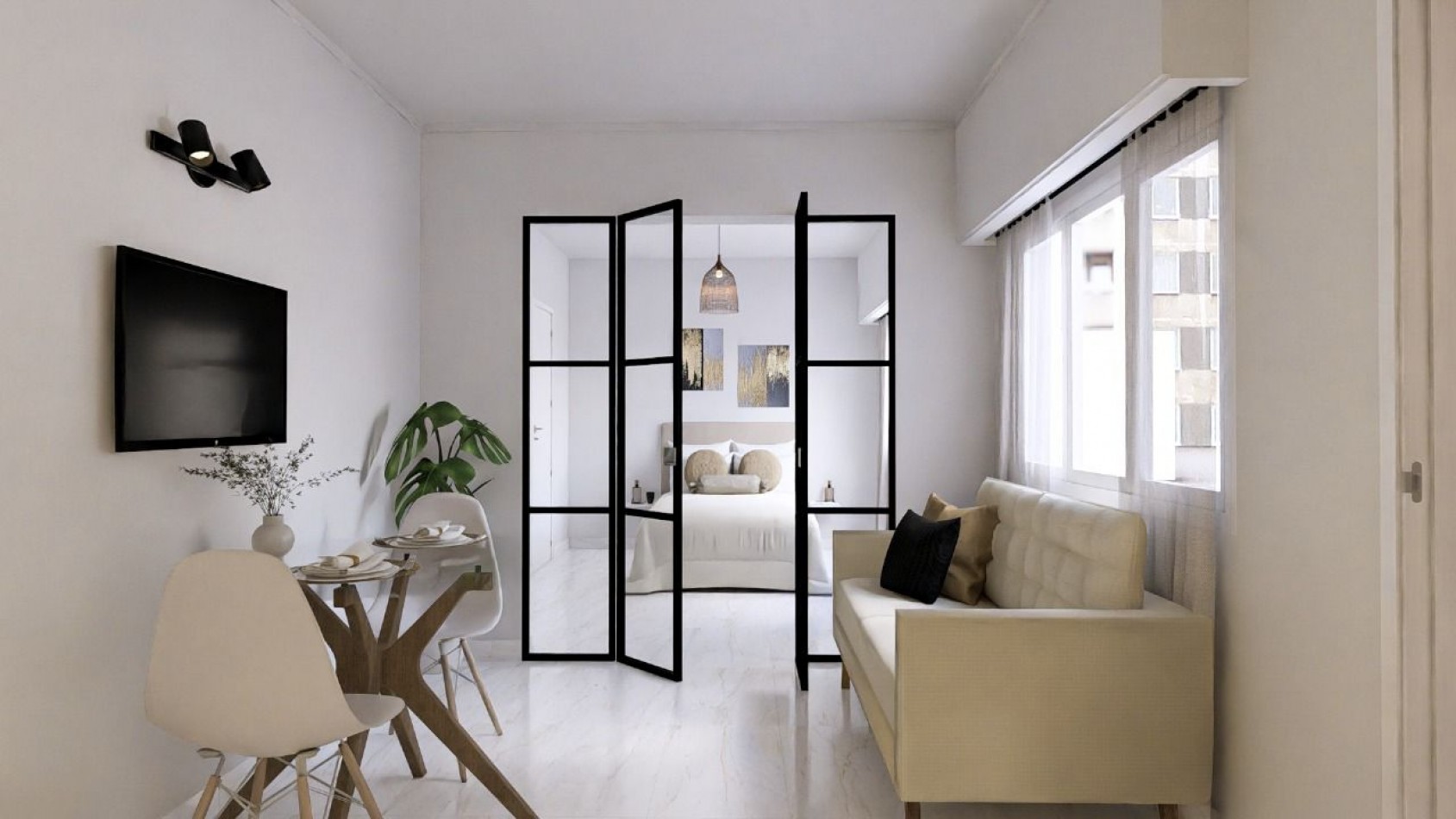 VENTA 1AMB EXCELENTE ESTADO CENTRO CON MUEBLES 