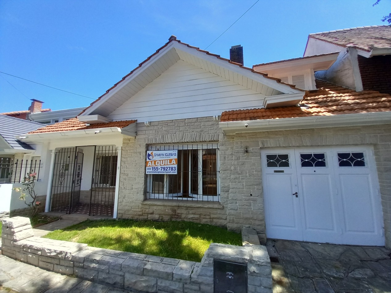 ALQUILER CHALET 4 AMB de ESTILO ESTADO ORIGINAL COCHERA LOS TRONCOS