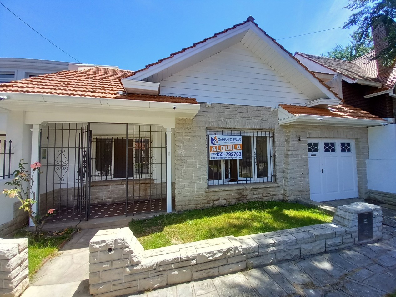 ALQUILER CHALET 4 AMB de ESTILO ESTADO ORIGINAL COCHERA LOS TRONCOS