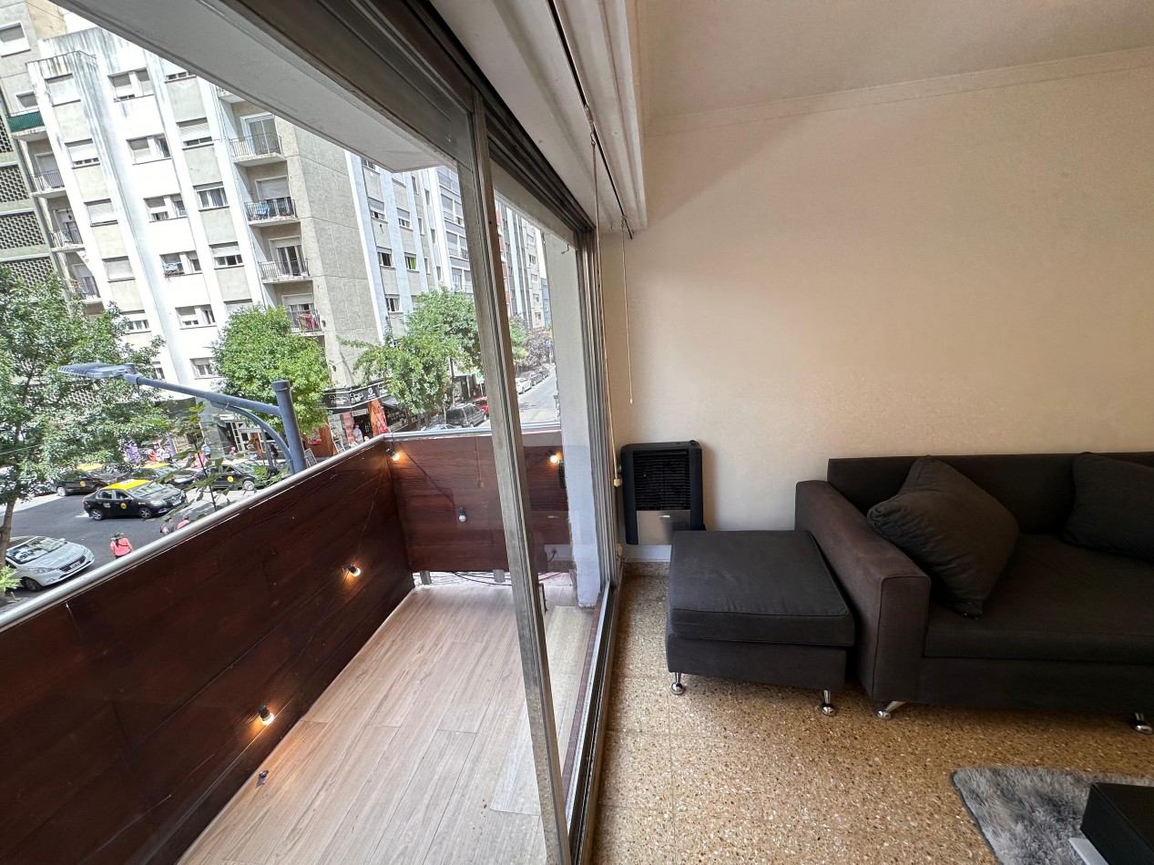 Venta 3AMB FRENTE CON BALCON CENTRO 