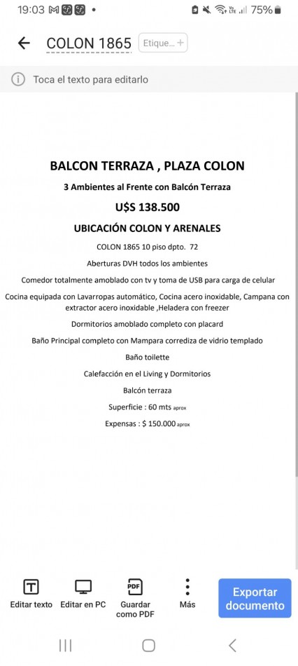 VENTA 3AMB RECICLADO CENTRO BALCON TERRAZA TODO A ESTRENAR 