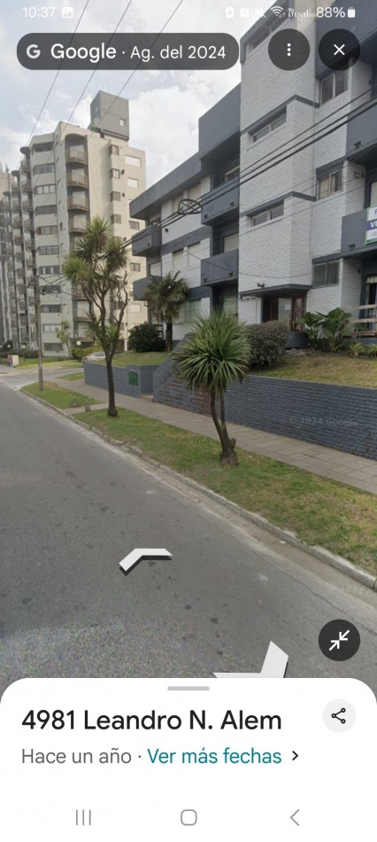 ALQUILER 3AMB ORIGINAL COCHERA VISTA AL MAR GOLF 