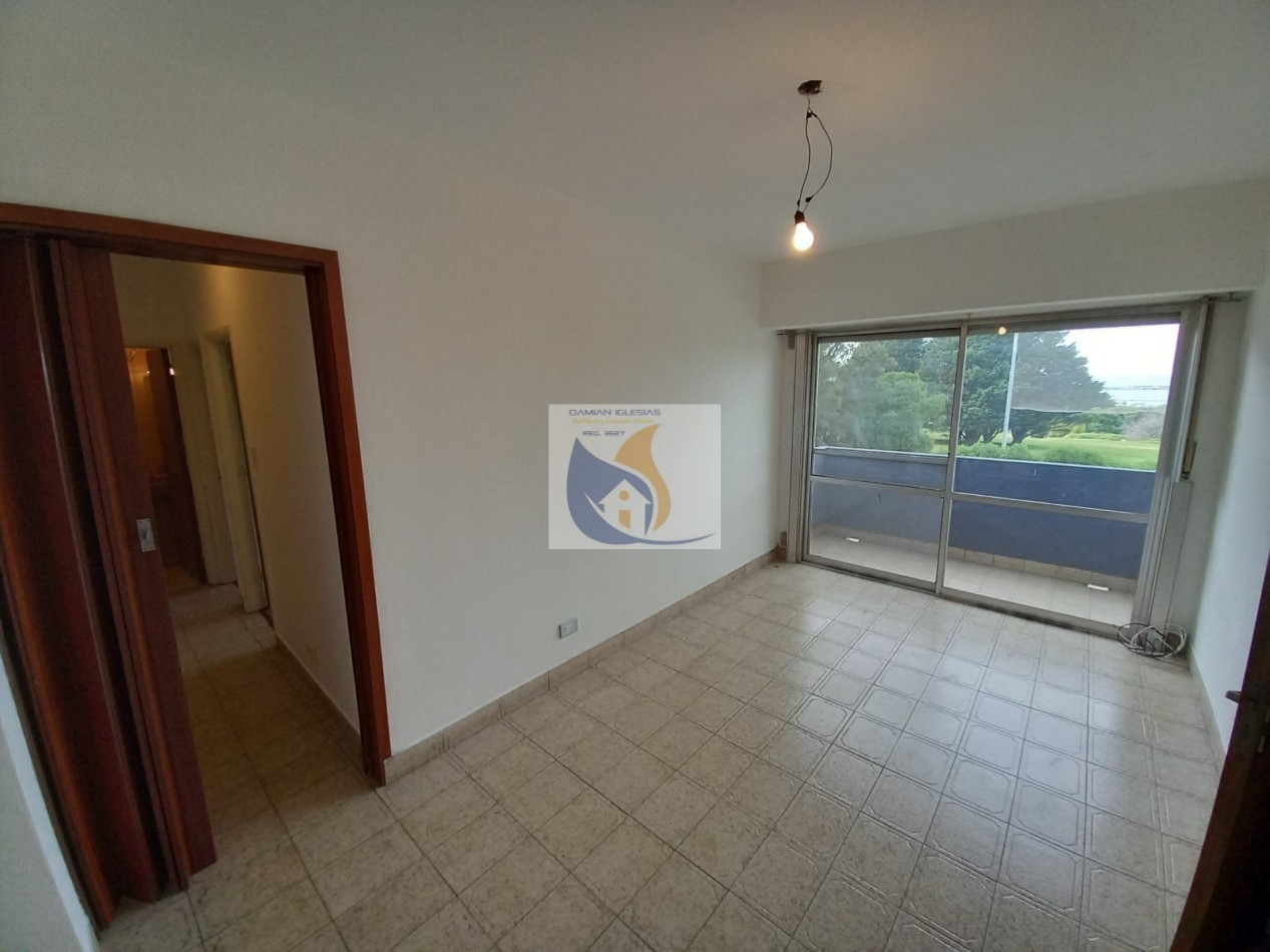 ALQUILER 3AMB ORIGINAL COCHERA 1° PISO por ESCALERA VISTA AL MAR GOLF 