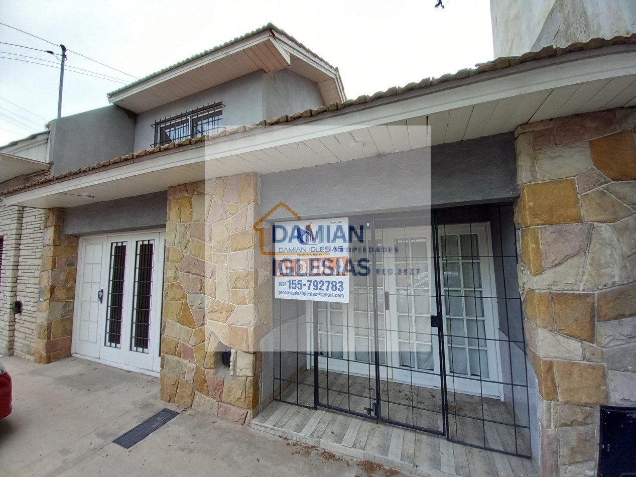 ALQUILER CASA 4AMB 2 BAÑOS PATIO AMPLIO TERRAZA con PARRILLA 