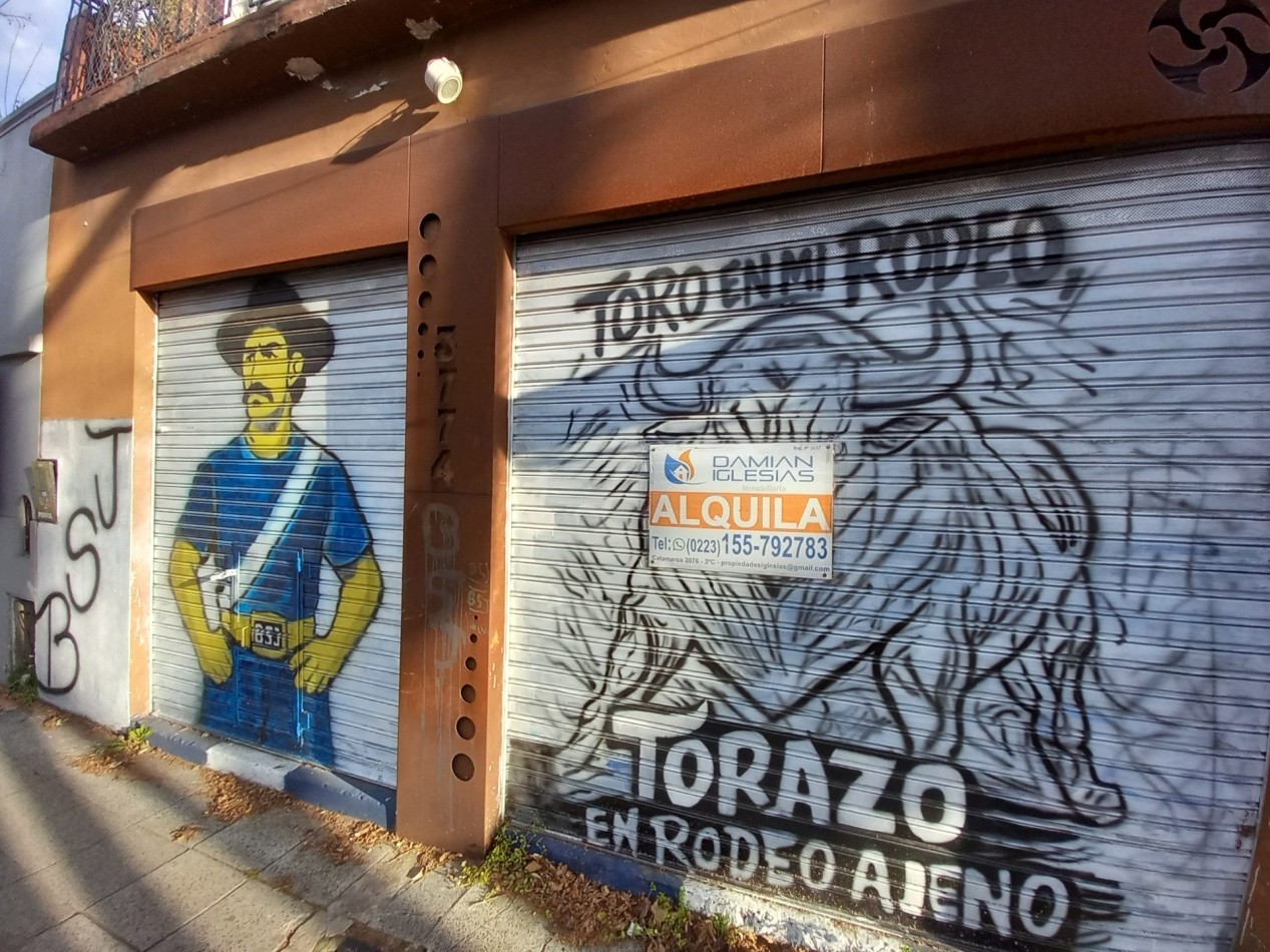 ALQUILER LOCAL o DEPOSITO San Lorenzo casi Dorrego