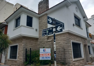ALQUILER solo USO PROFESIONAL CASA 6AMB 3 BAÑOS COCHERA 