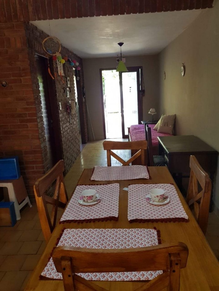 DUPLEX 3 AMBIENTES CON PATIO Y PARRILLA EN VILLA GESELL